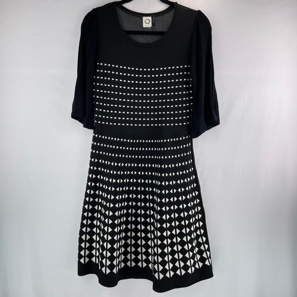 Akemi + Kin Geometric Knit Dress Size M